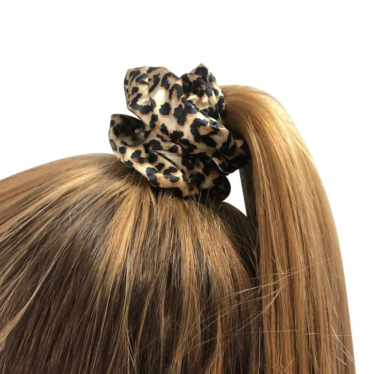 Animal Print Hair Scrunchie