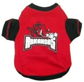 Arkansas Razorbacks Pet Shirt XS
