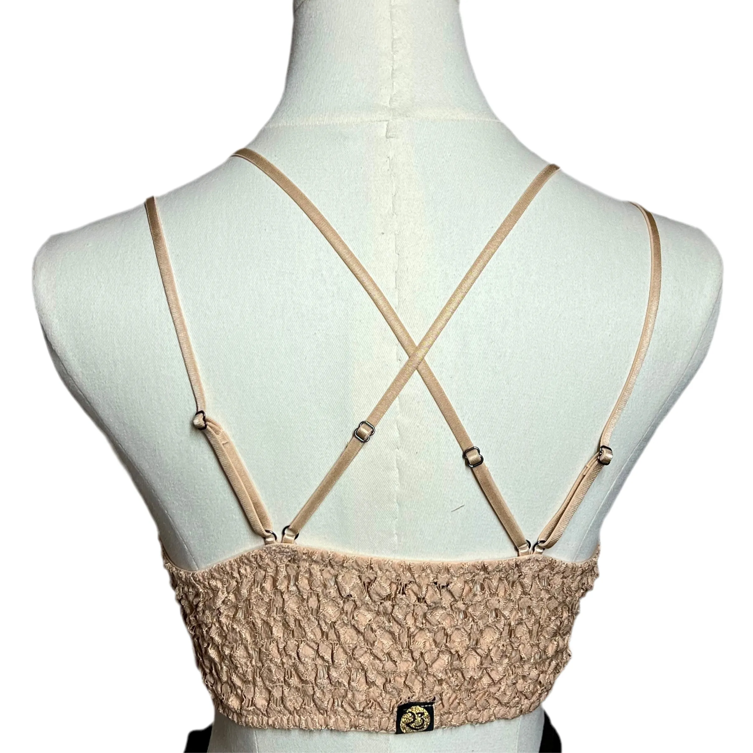 Ballet Slipper Crochet Lace Bralette