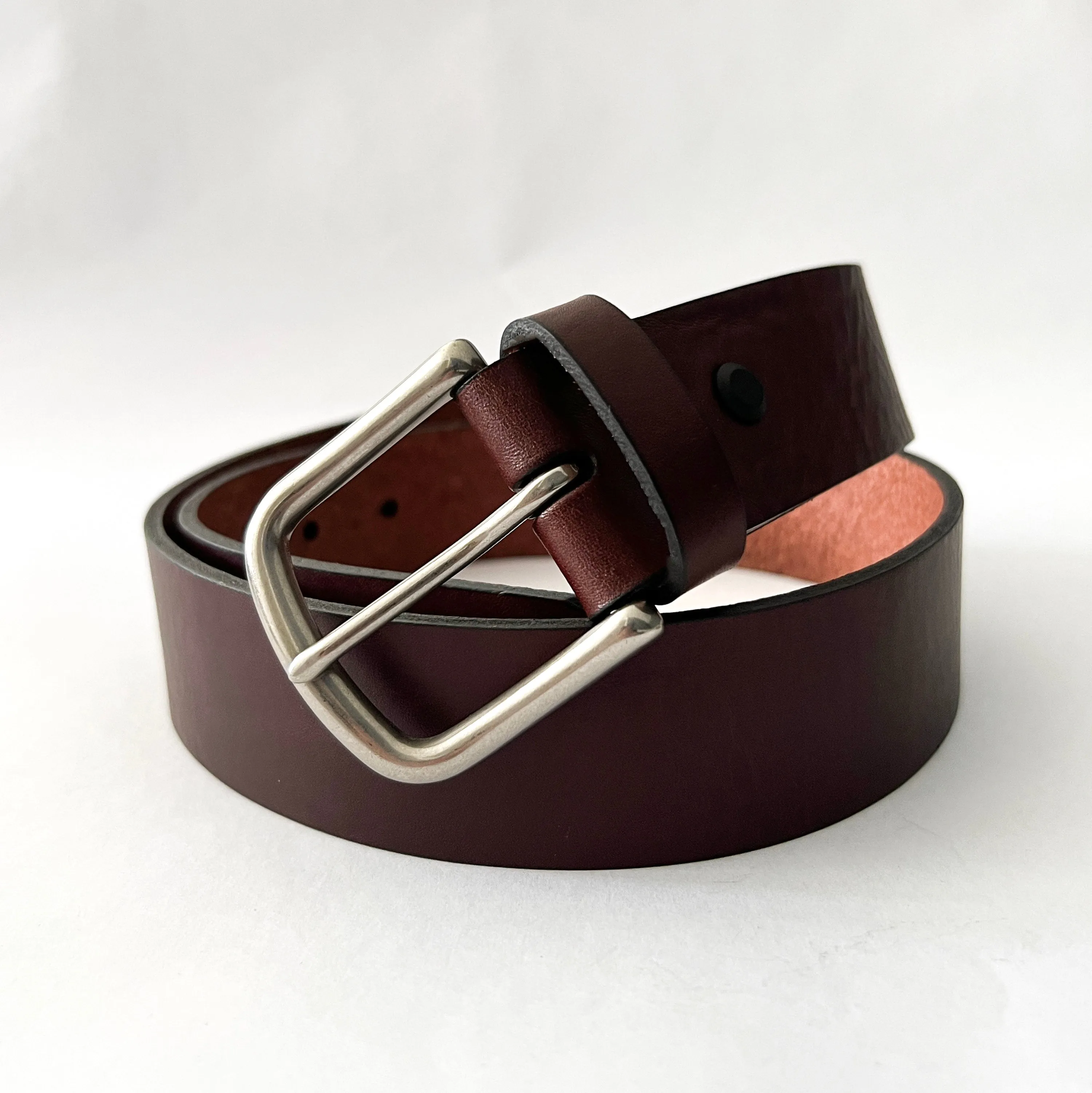 Baxter Leather Belt - 1.5" Wide
