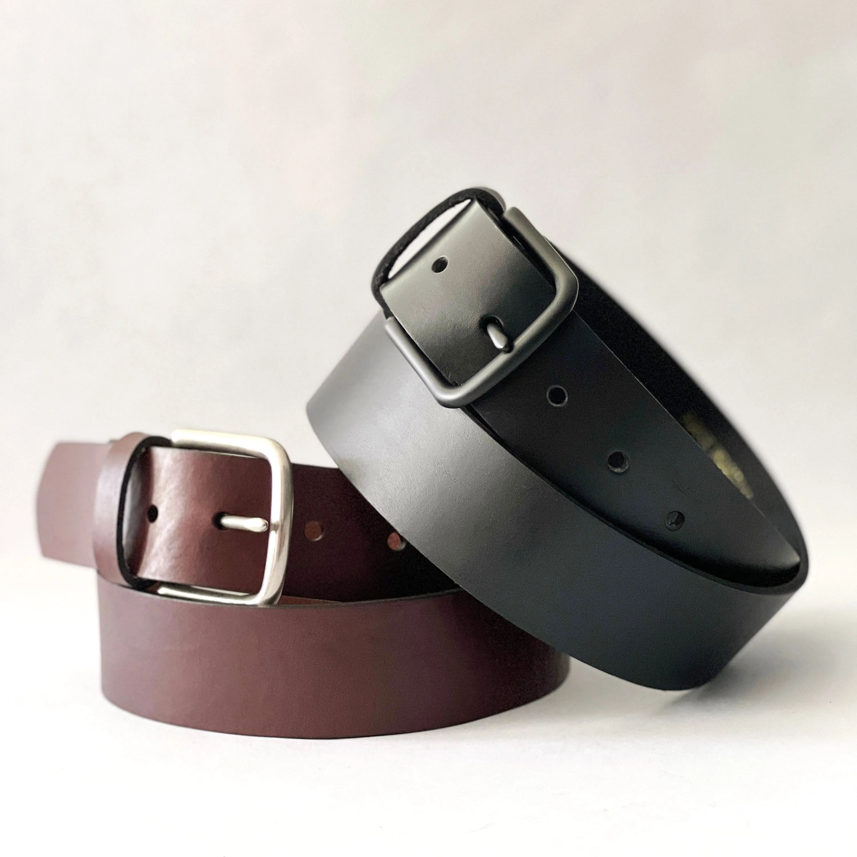 Baxter Leather Belt - 1.5" Wide