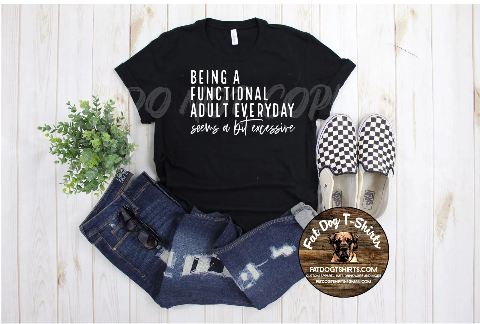 BEING A FUNCTIONAL ADULT EVERYDAY-T-SHIRT/HOODIE