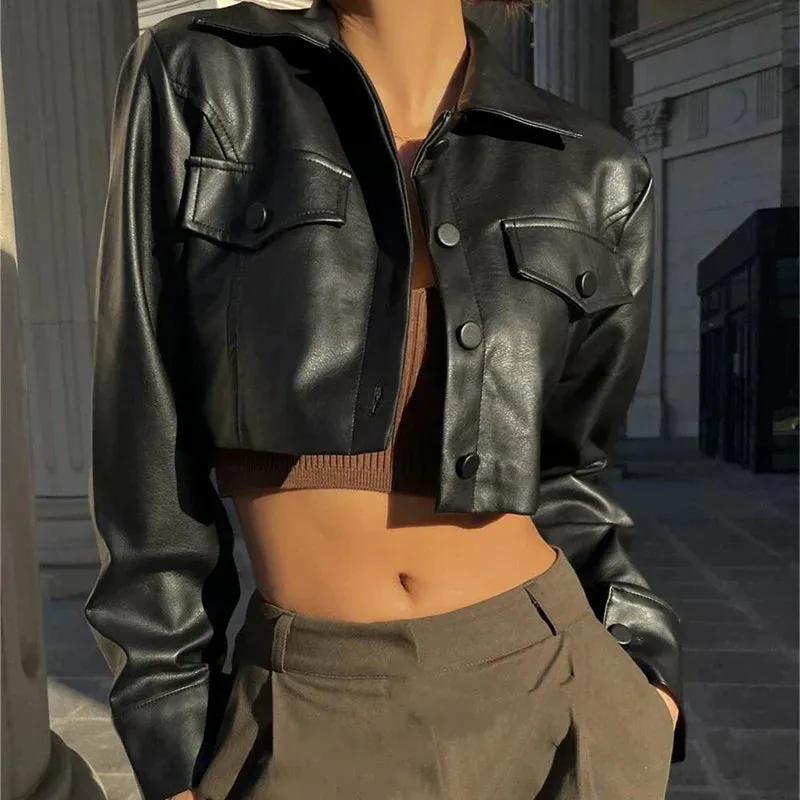 Celia  Classic Leather Jacket