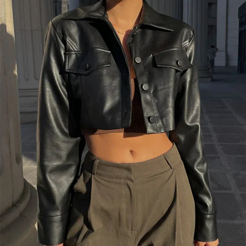 Celia  Classic Leather Jacket