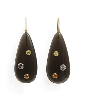 Ceremony Earrings in Onyx