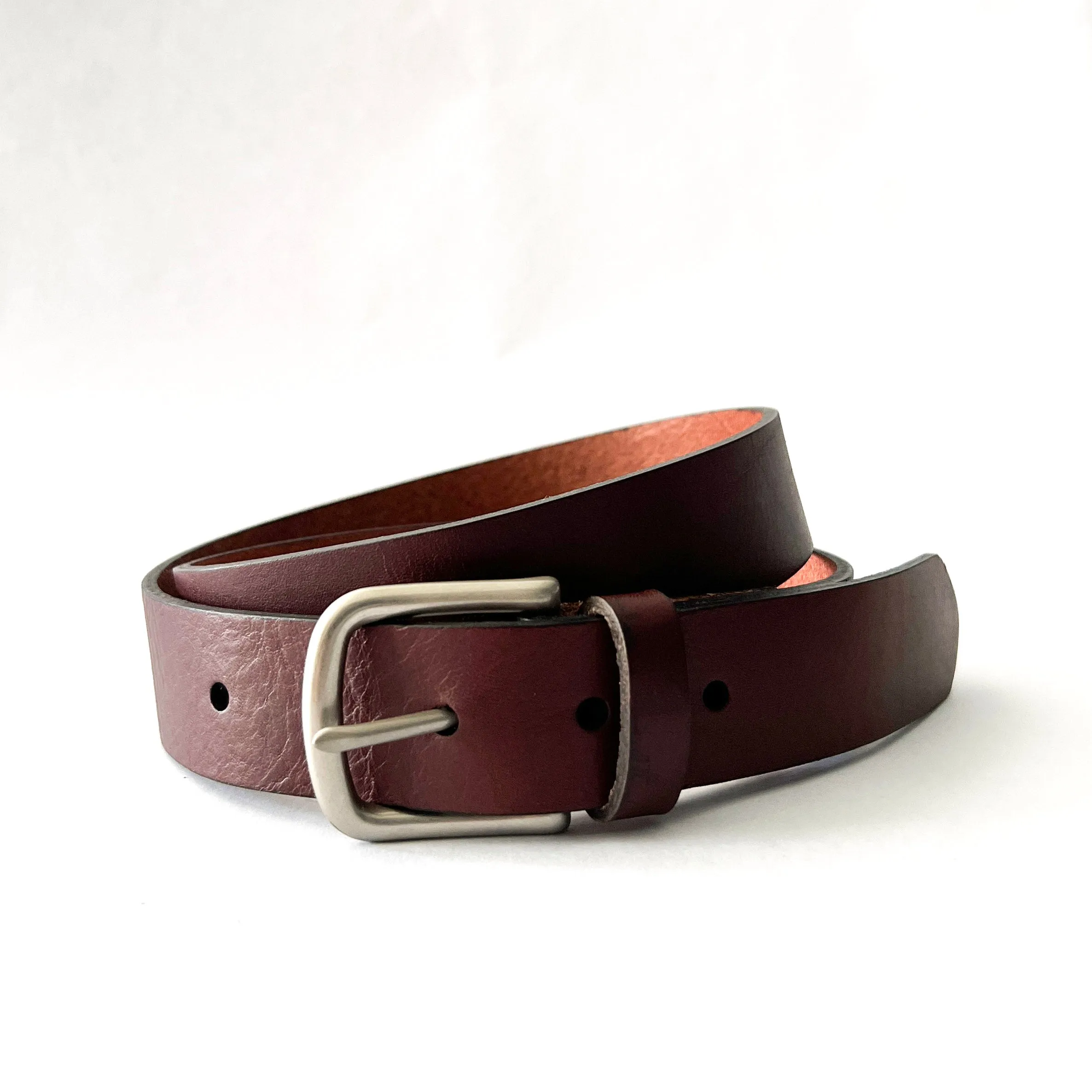 Chamberlain Leather Belt - 1.25" Wide