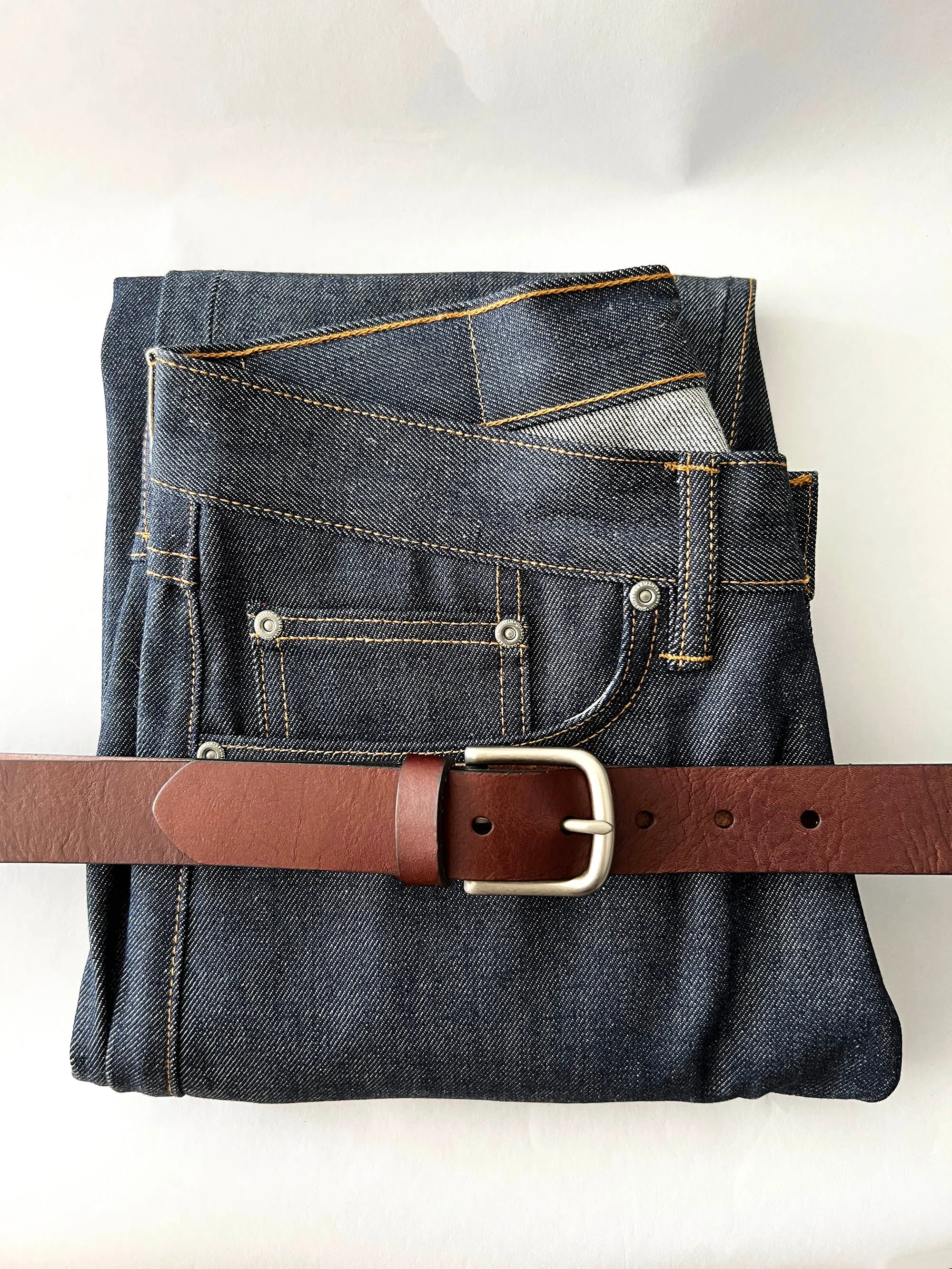 Chamberlain Leather Belt - 1.25" Wide