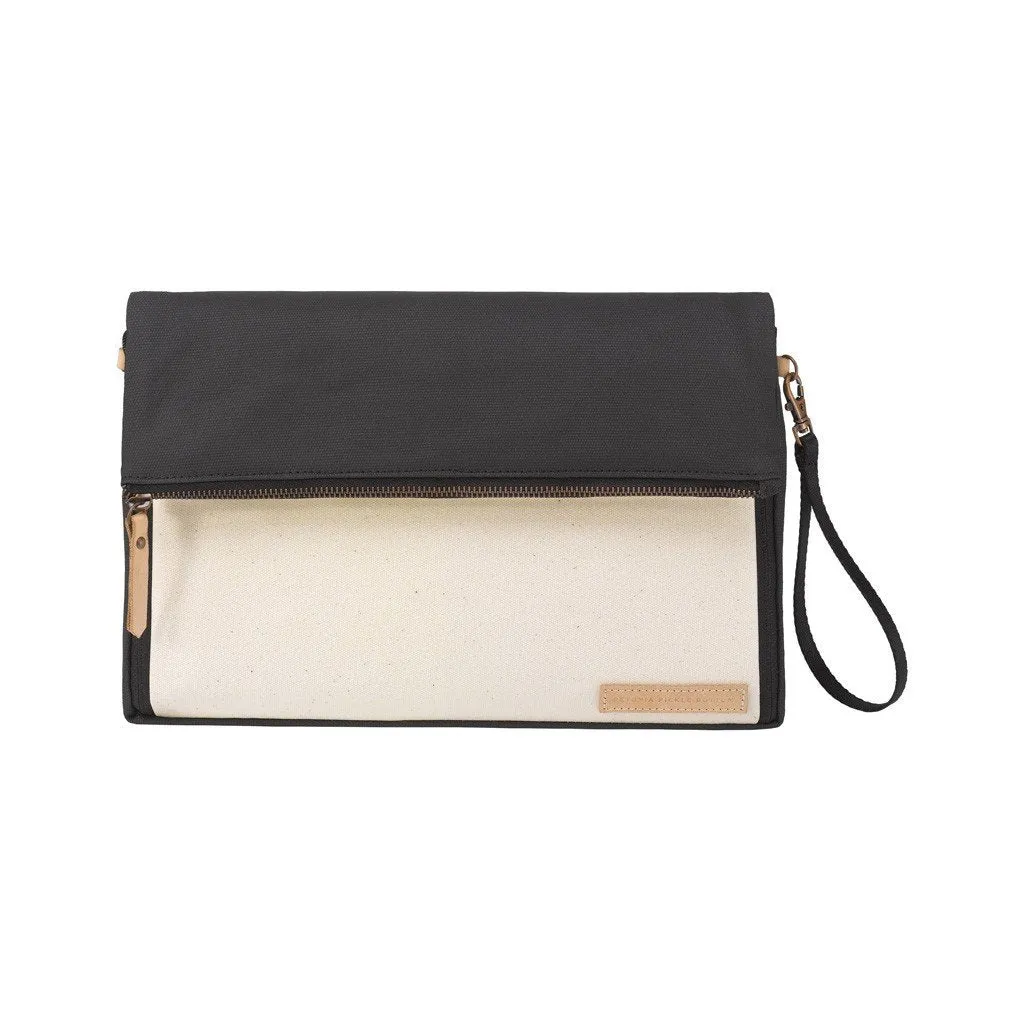 Crossover Clutch - Birch   Black by Petunia Pickle Bottom
