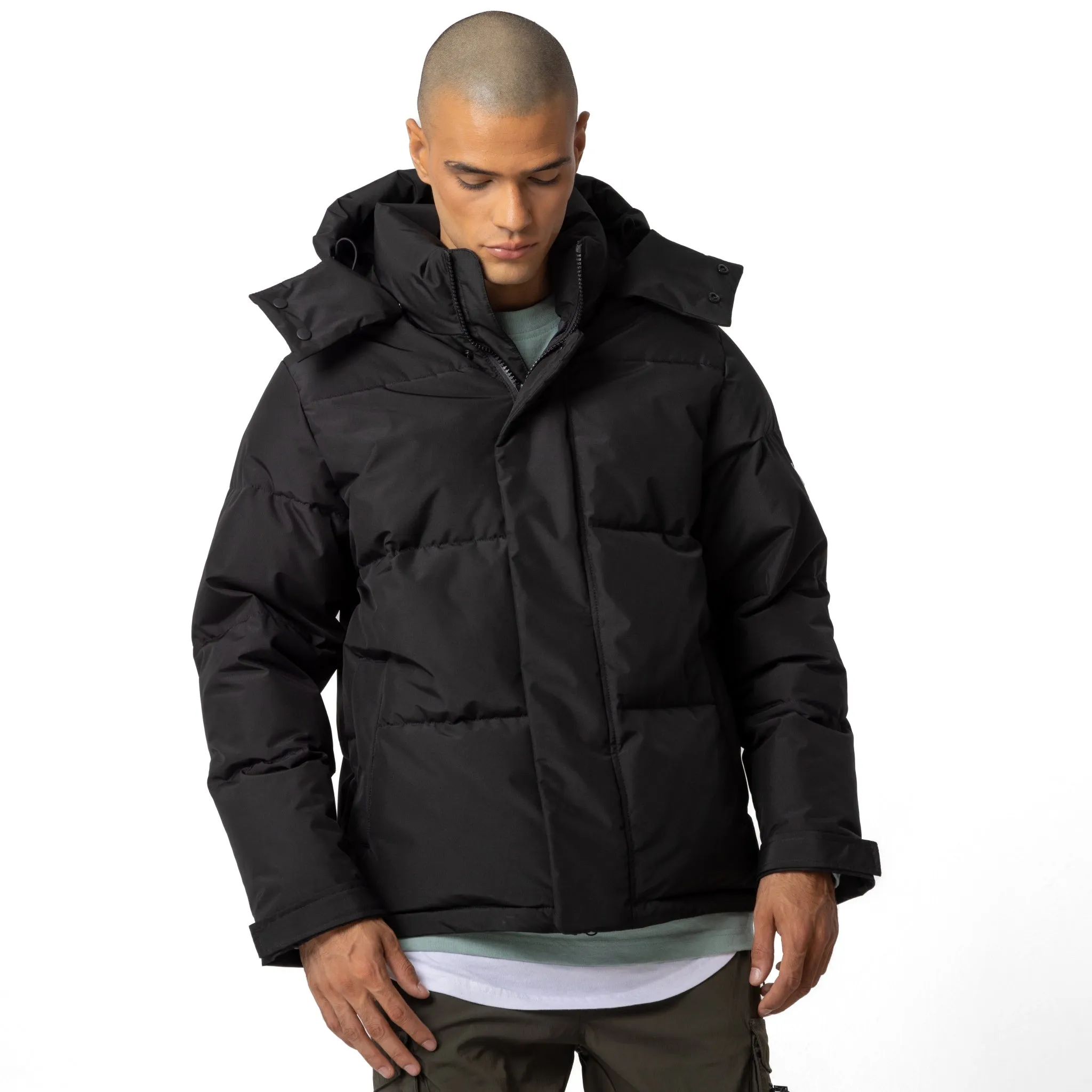Eko Vegan Puffer Black