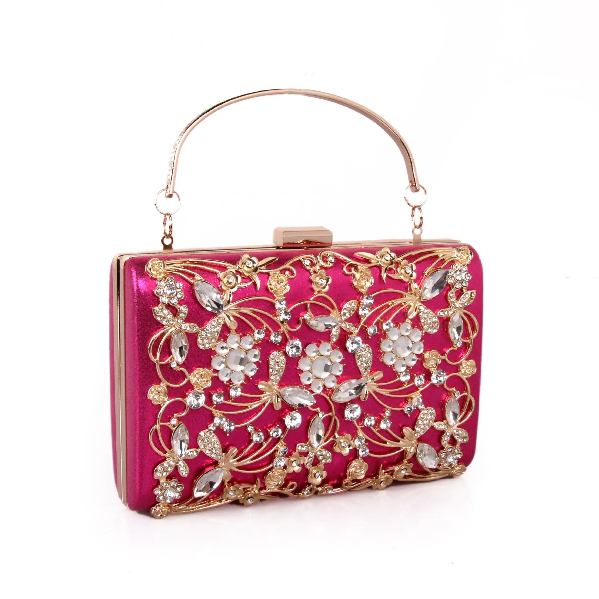 Fashion Metal Rhinestone Clutch