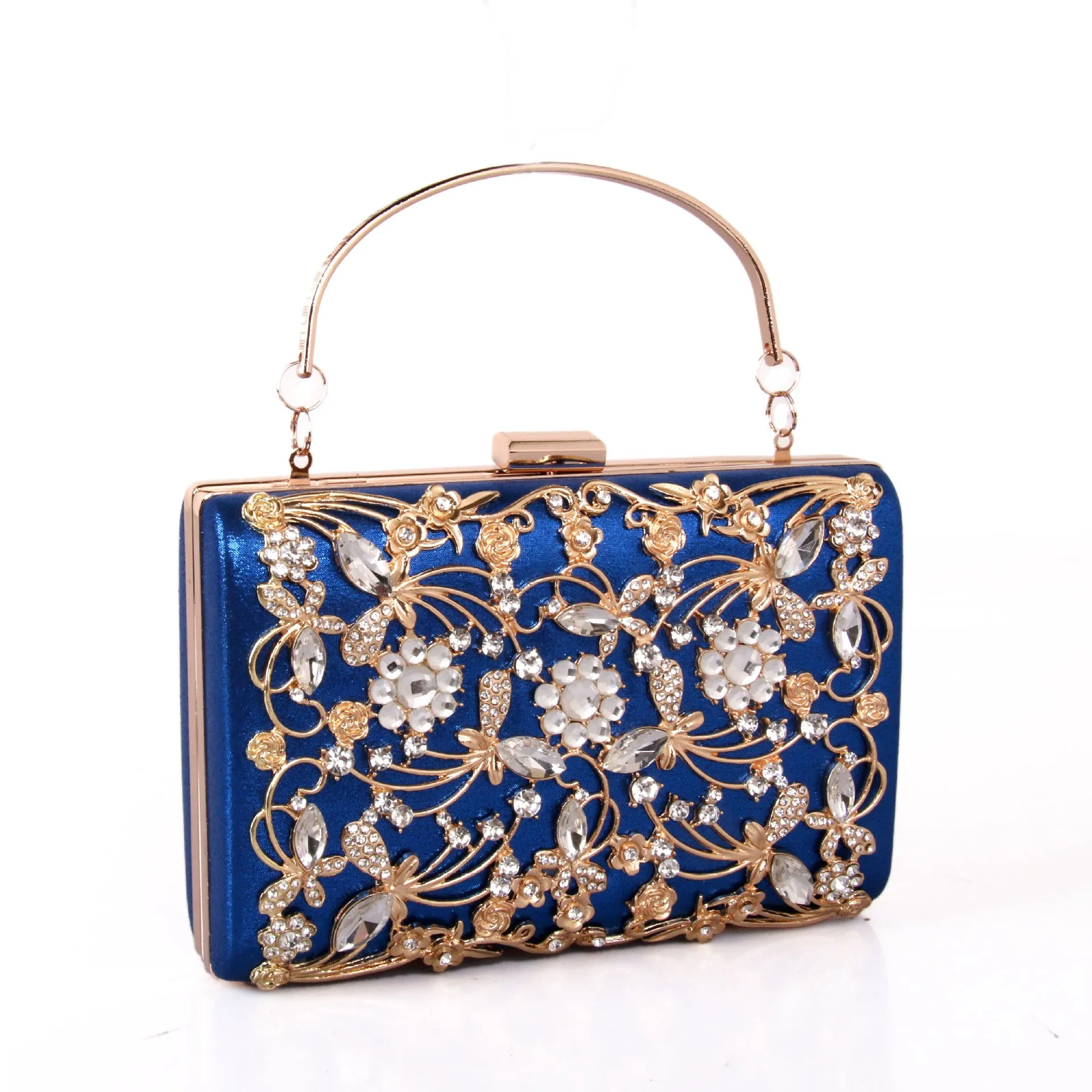Fashion Metal Rhinestone Clutch