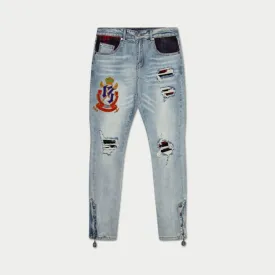 GODSPEED Flannel Rugby Denim Mens Apparel