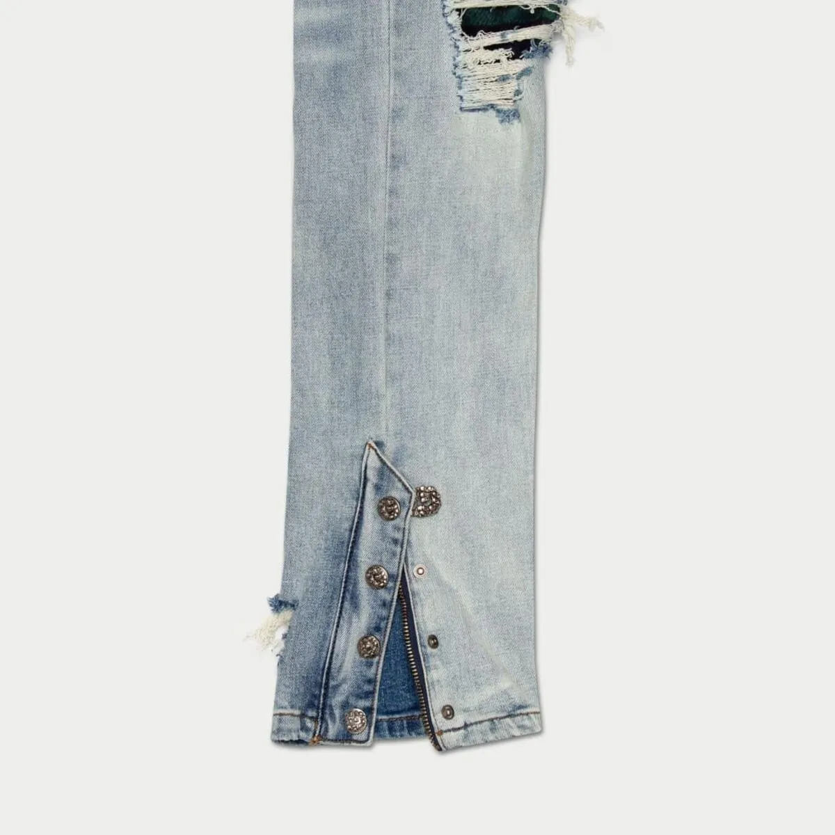 GODSPEED Flannel Rugby Denim Mens Apparel