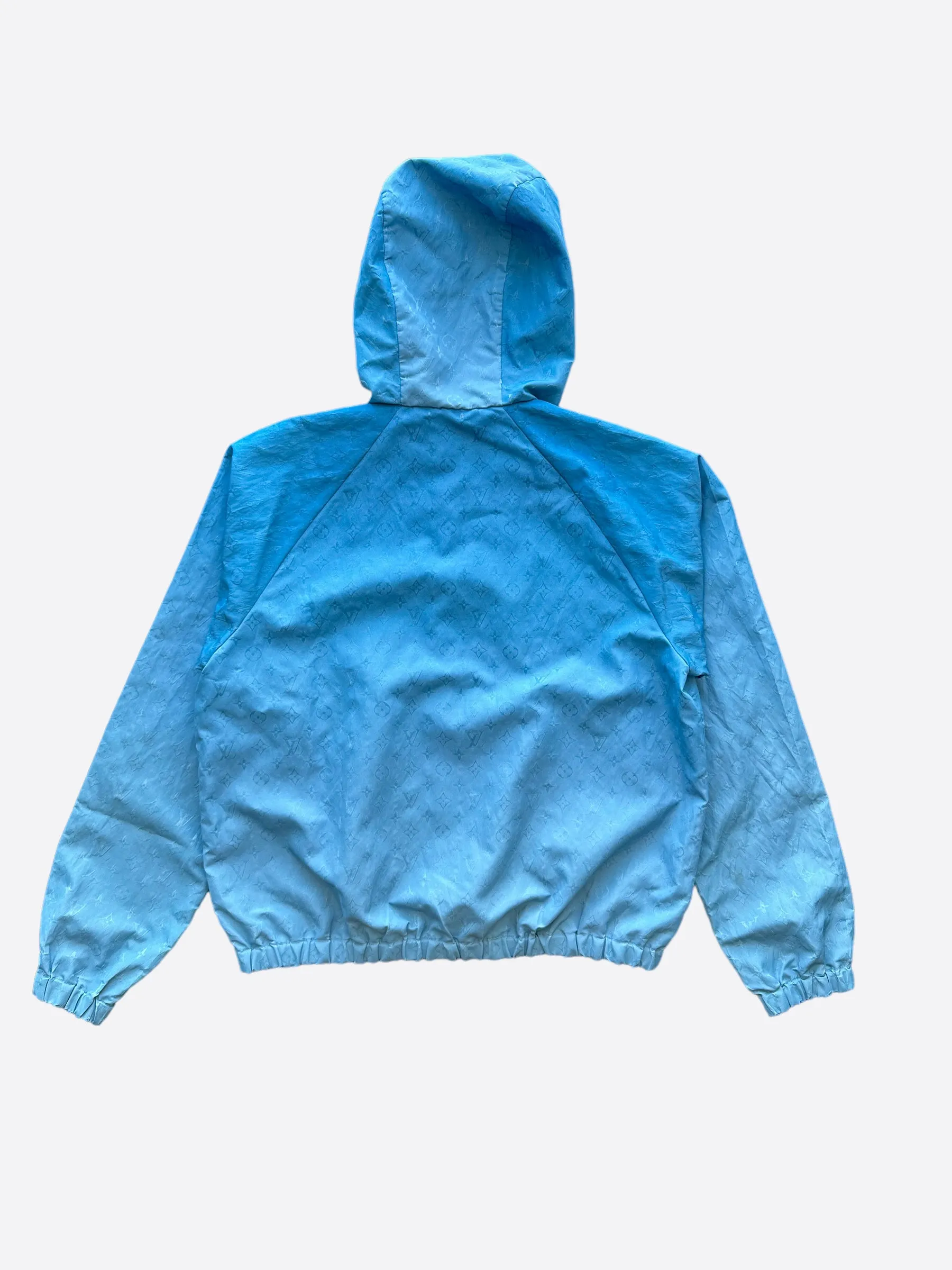 Louis Vuitton Blue Cloud Monogram Windbreaker