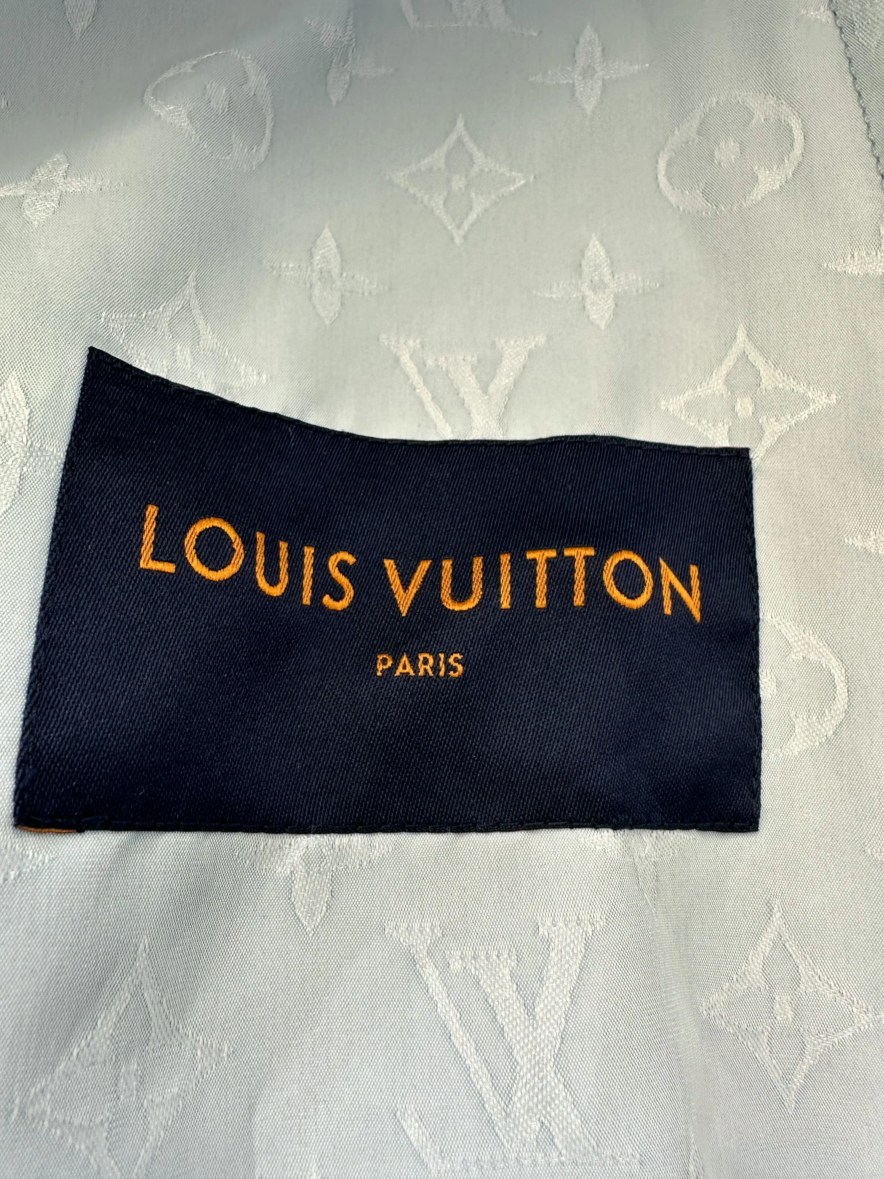Louis Vuitton Blue Cloud Monogram Windbreaker