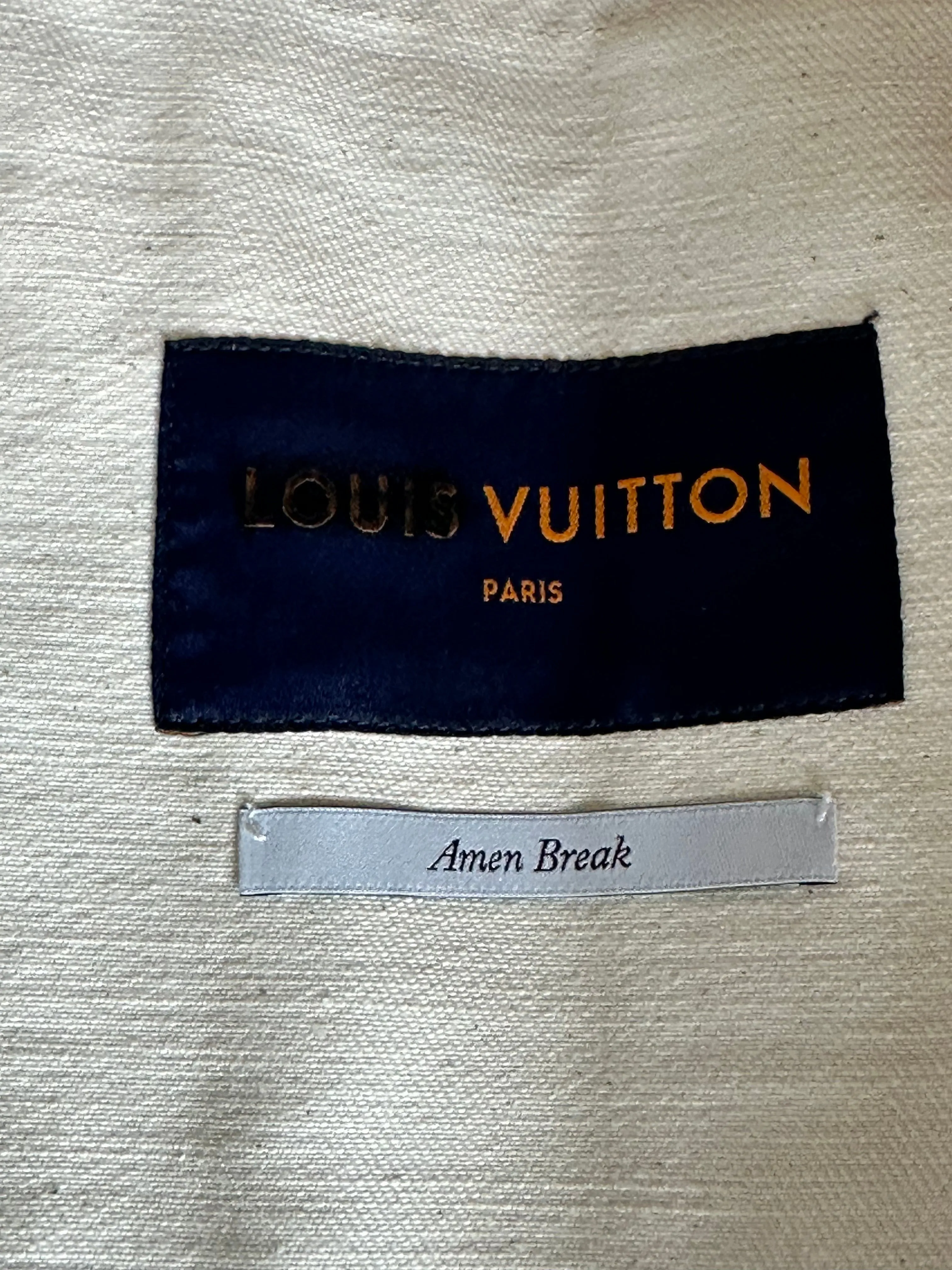 Louis Vuitton Multicolor Landscape Denim Jacket