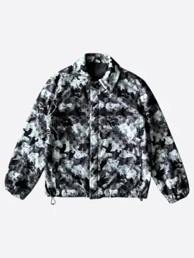 Louis Vuitton Navy Camouflage Monogram Reversible Jacket