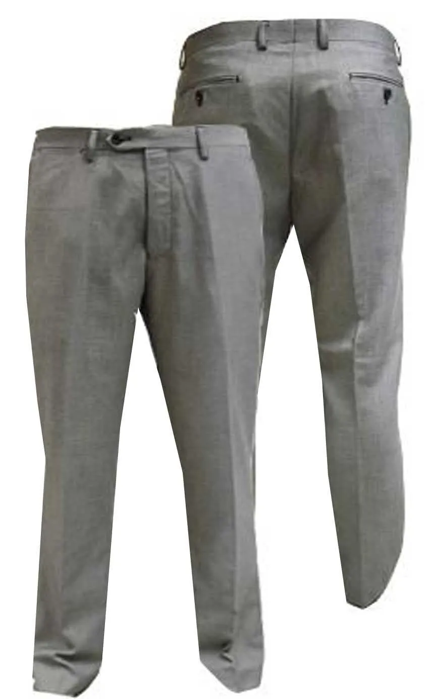Mens Big Size Grey Suit Trousers (Jovan)