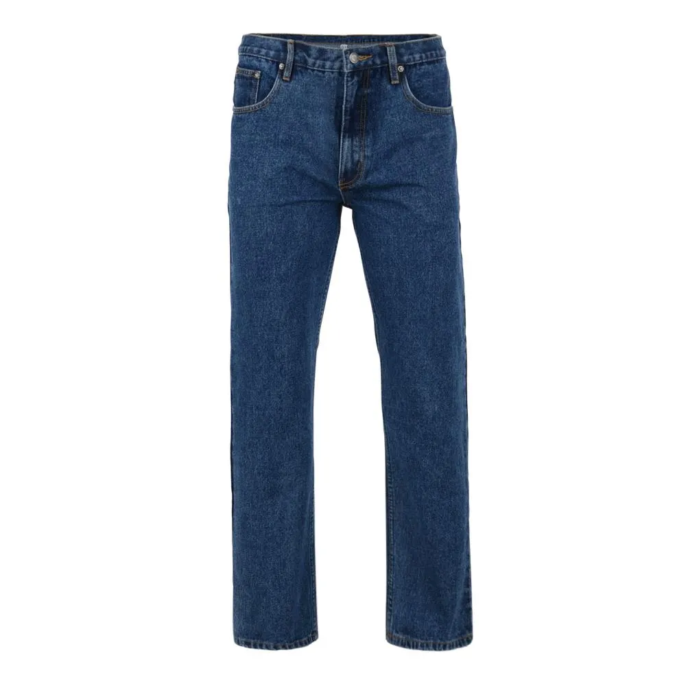Mens Extra Tall Western Style Relaxed Fit Denim Jeans (150) by KAM