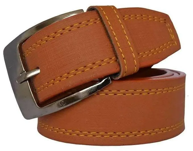 Men’s Formal Tan Color Belt And brown Color Wallet (Combo)