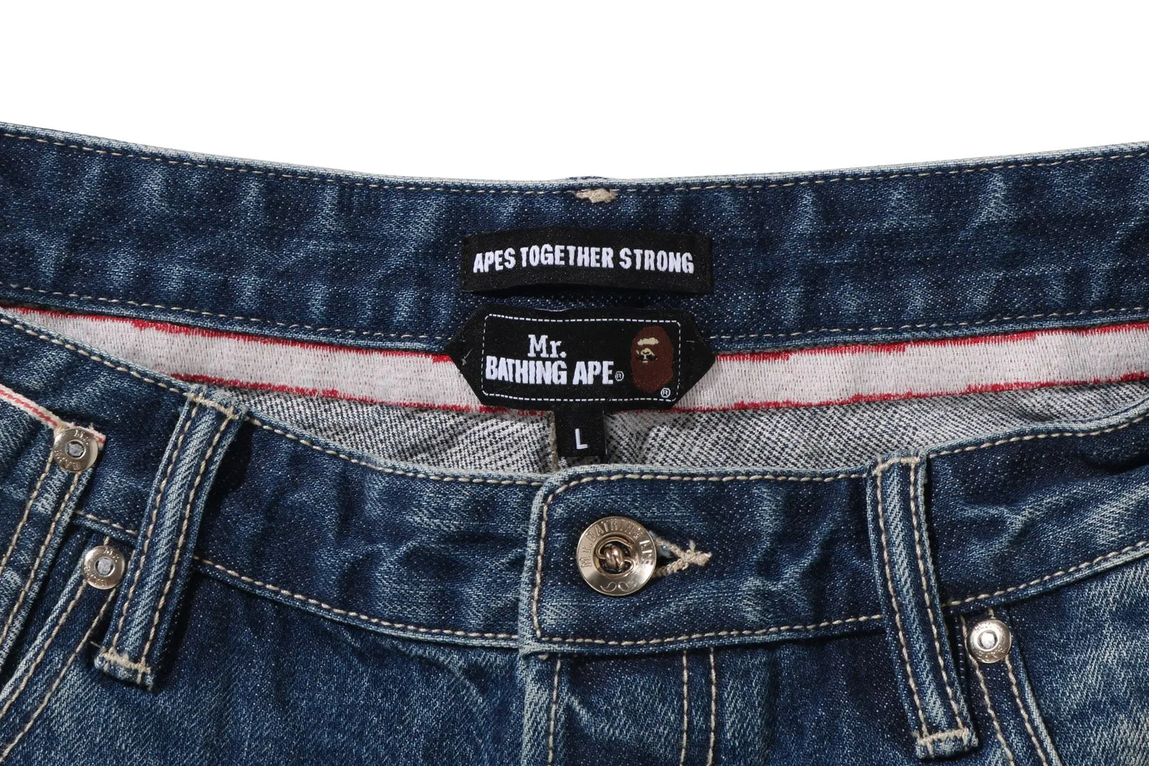 MR.BATHING RELAXED FIT DENIM PANTS