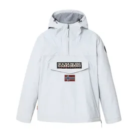 Napapijri Wit Rainforest Jas Voor Heren Windbreaker