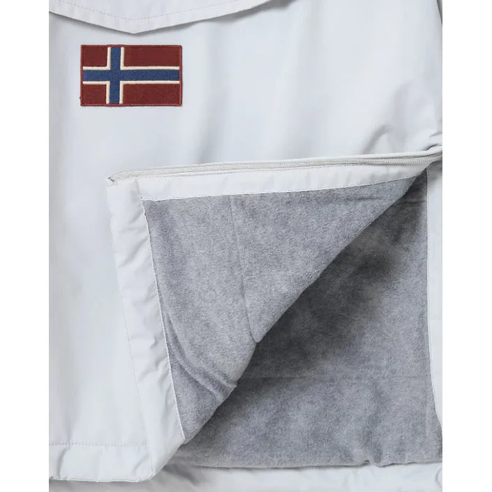 Napapijri Wit Rainforest Jas Voor Heren Windbreaker