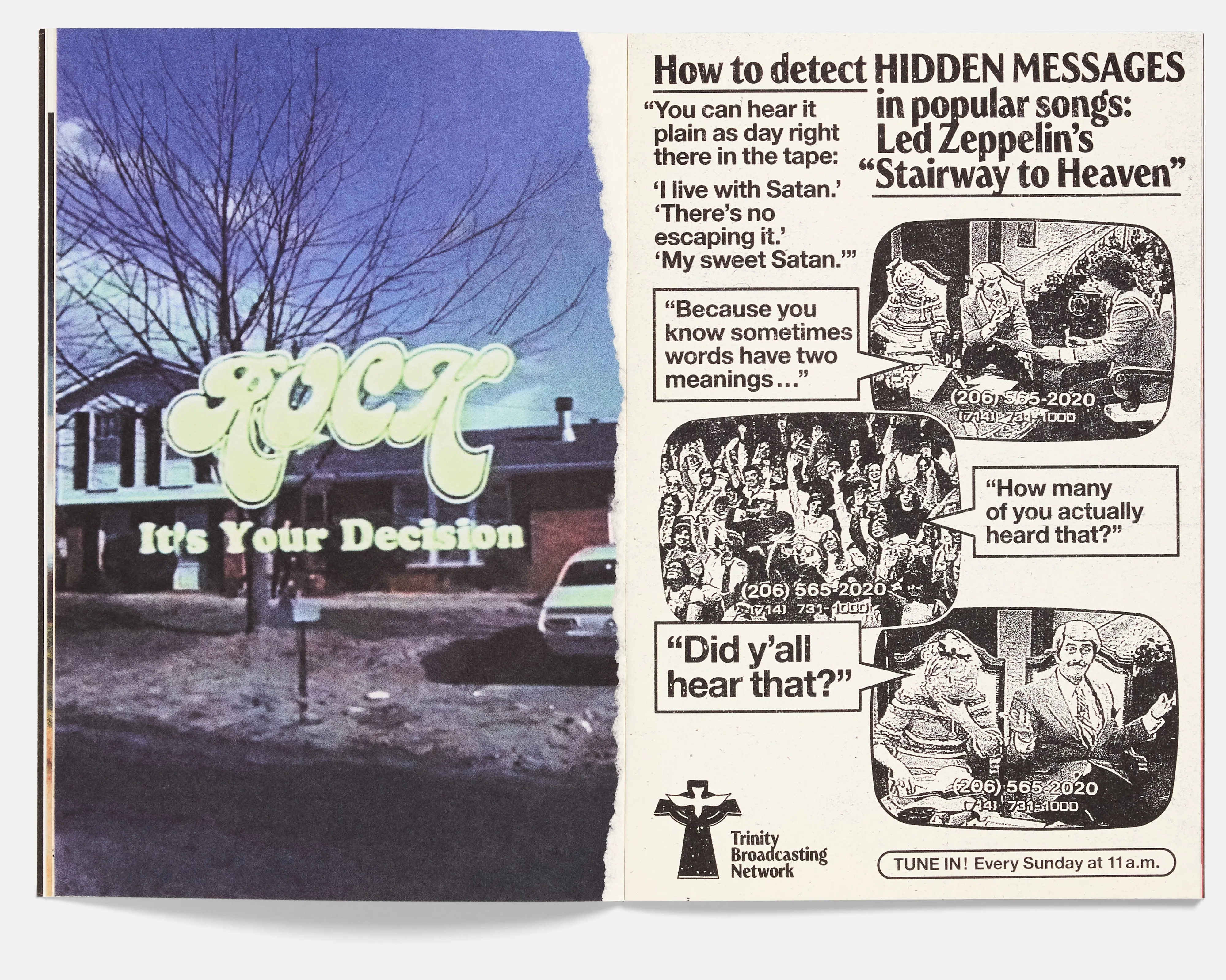 Not Today, Satan! Zine by Ti West