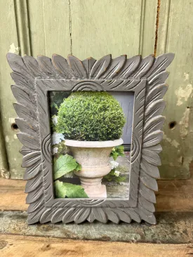 *OFFER* Grey Feather Photo Frame