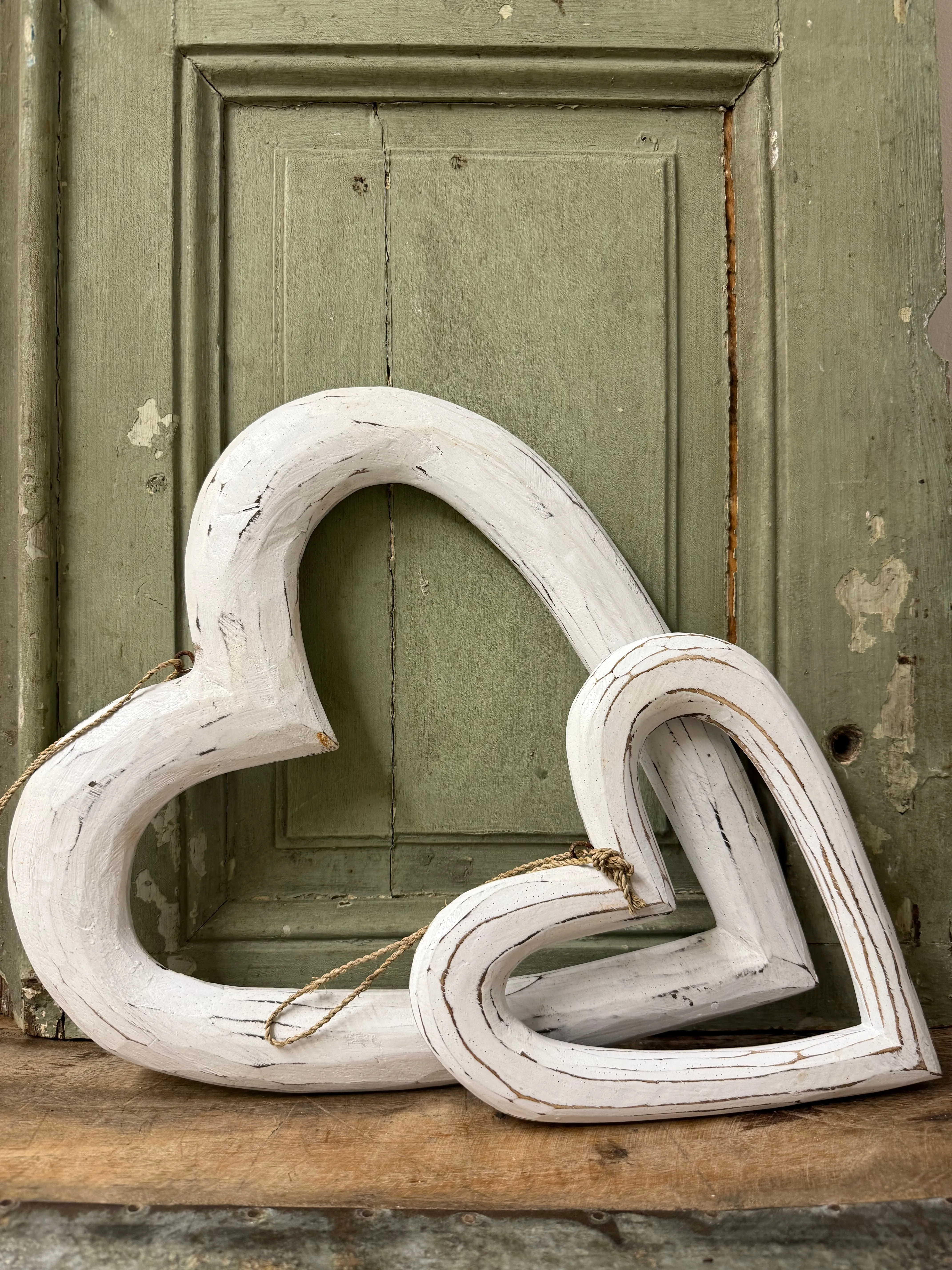 *OFFER* Set of 2 Hanging Hearts - 4 colours
