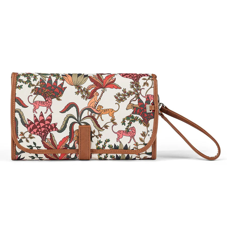 OiOi Change Clutch - Jungle Cream/Tan