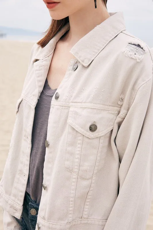 Relaxed Fit Denim Jacket