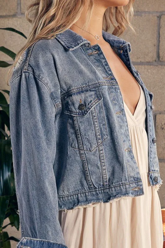Relaxed Fit Denim Jacket