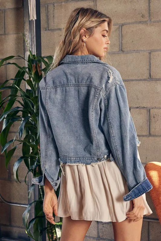 Relaxed Fit Denim Jacket