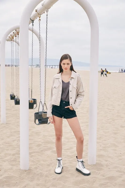 Relaxed Fit Denim Jacket
