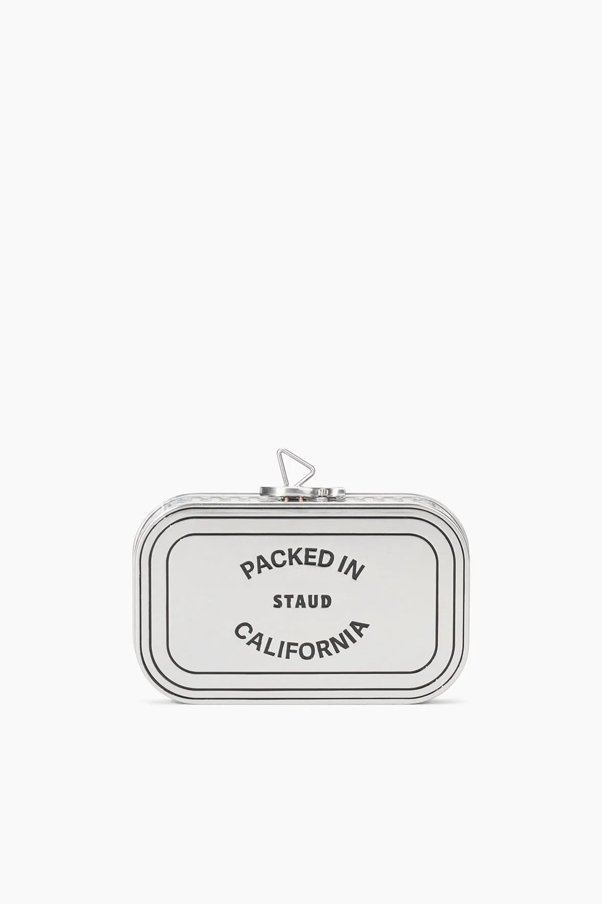 STAUDINES TIN CLUTCH | SILVER MULTI