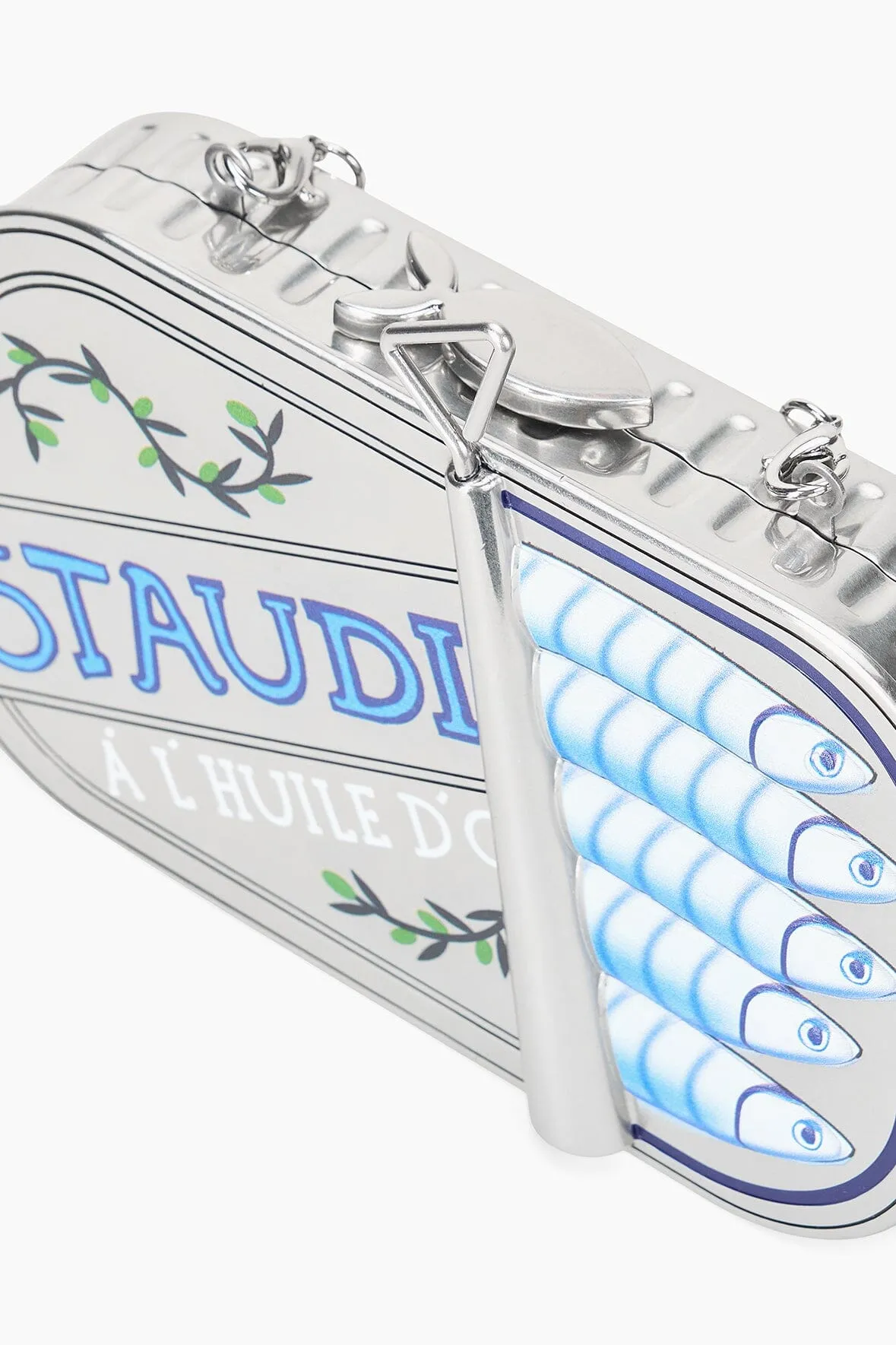 STAUDINES TIN CLUTCH | SILVER MULTI