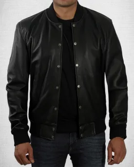 Stylish Black Leather Jacket