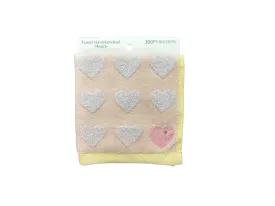 Towel Handkerchief Heart