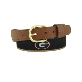 UGA Ribbon Belt