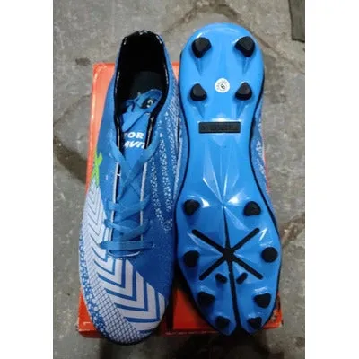 Vector X Gravity Football Shoes (Blue - White)