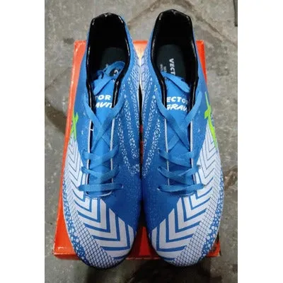 Vector X Gravity Football Shoes (Blue - White)
