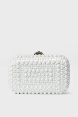 White Ari Hotfix Clutch