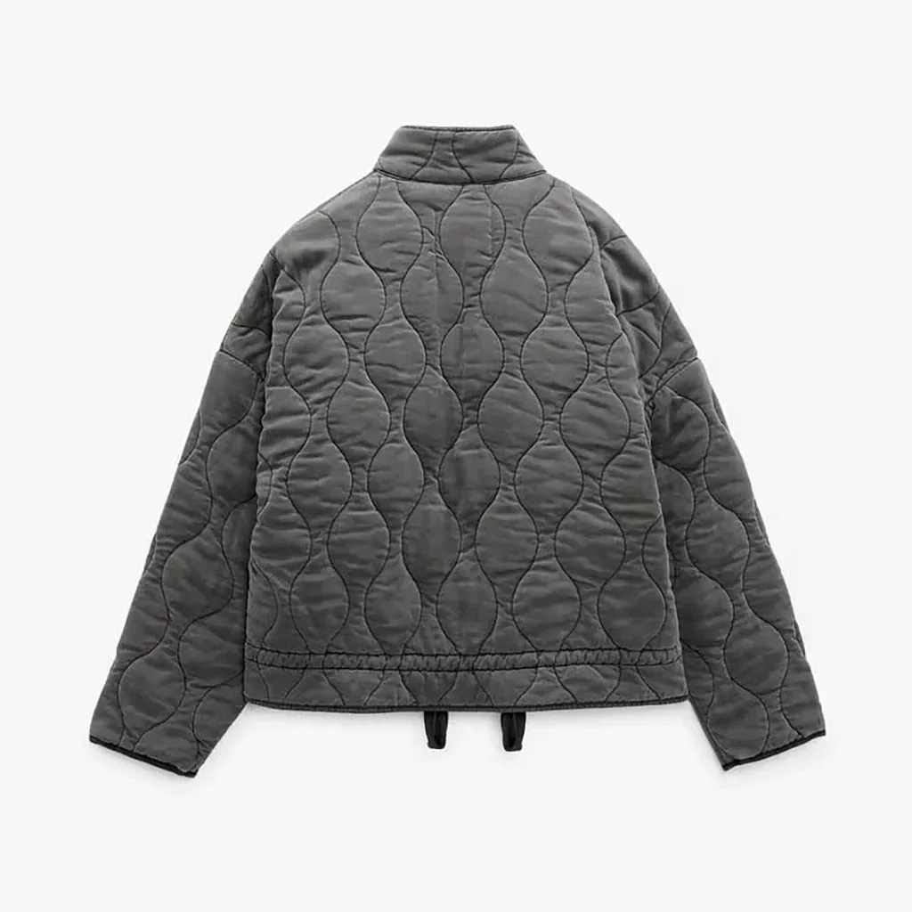 Winter Jackets Women's Coat Warm Outwear With Pocket Casual Loose Ladies Jacket Vintage Fashion Outerwear Woman Parkas Coat