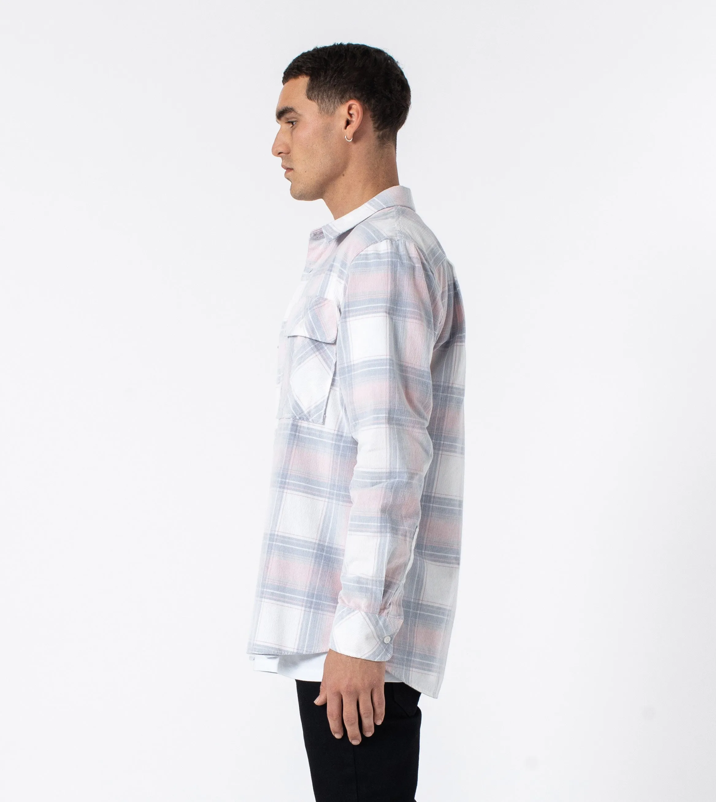 Work Cord LS Shirt Frost/Musk