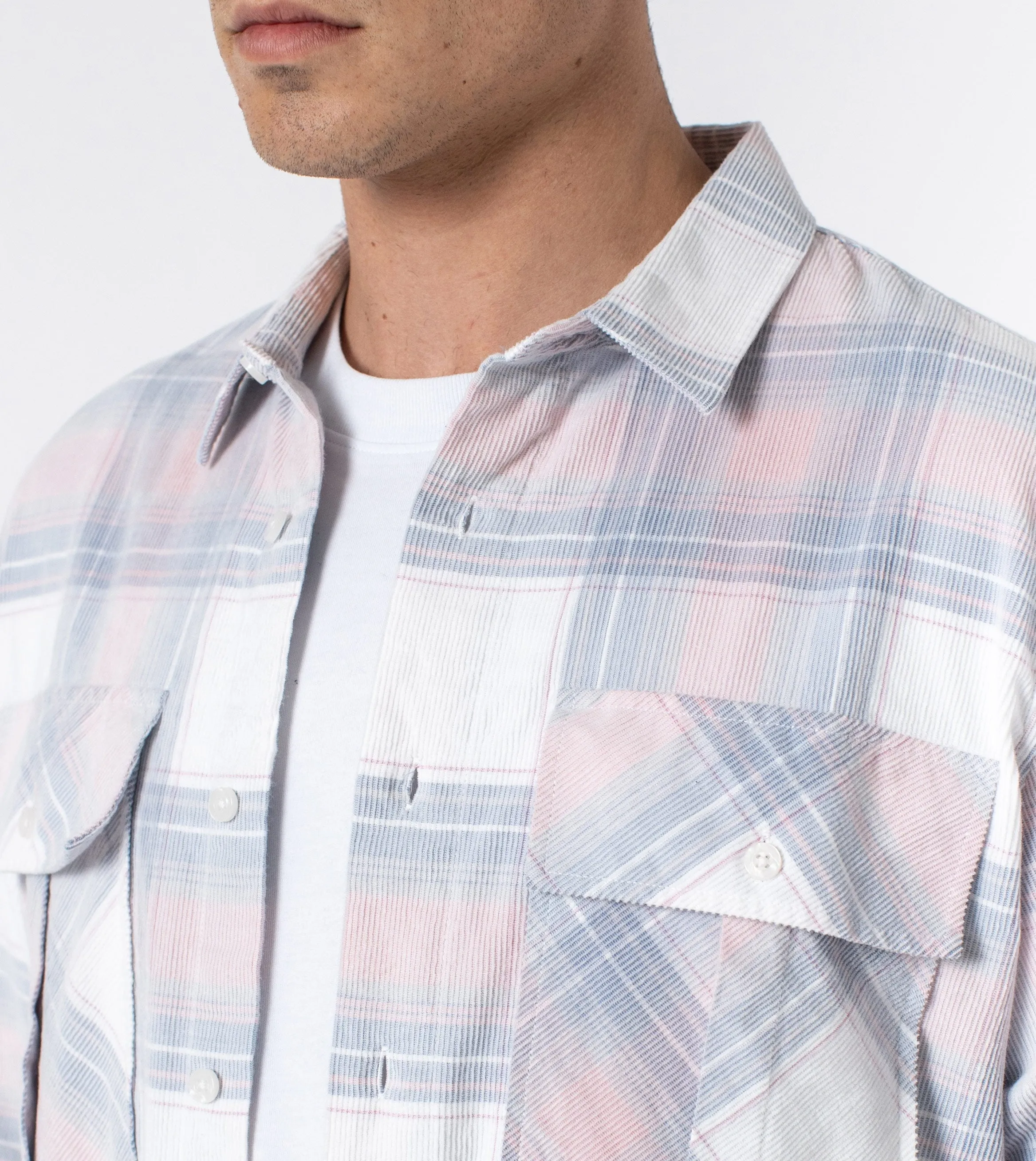 Work Cord LS Shirt Frost/Musk